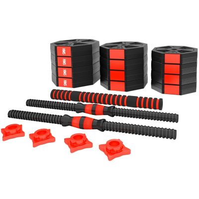 6. Composite dumbbell HMS SGC20 20kg + barbell