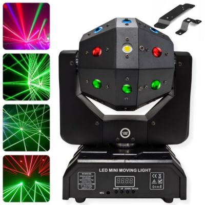 LIGHT4ME ATLAS movable 4-in-1 LED multi-effect light