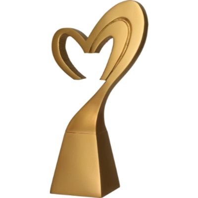 2. Cast figurine - heart