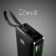 6. Powerbank SBS 10000 mAh 20W with built-in USB-C cable and digital display - black