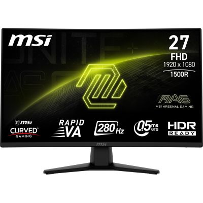 7. MSI MAG 274CXF computer monitor 68.6 cm (27") 1920 x 1080 px Full HD Black