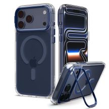 Spigen Ultra Hybrid Optik S MagSafe Case for iPhone 18 Pro Max / 17 Pro Max - Clear Navy Blue