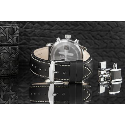 6. ZEPPELIN 100 Yahre 8680-3 Men's Watch + BOX