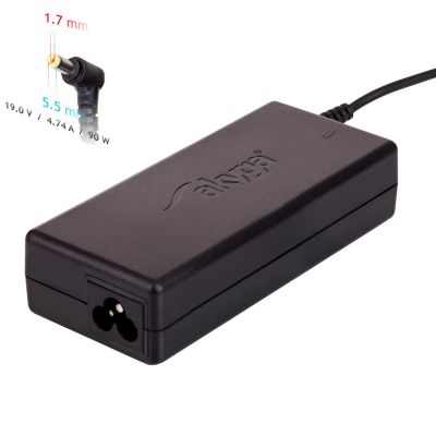 Akyga AK-ND-12 AC Adapter for Acer Notebook (19V; 4.74A; 90W; 5.5mm x 1.7mm)