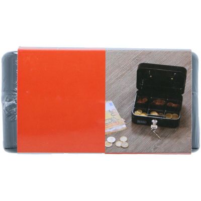 19. METAL CASE FOR MONEY AND DOCUMENTS 15x8x11.8 CM BLACK + DECKER