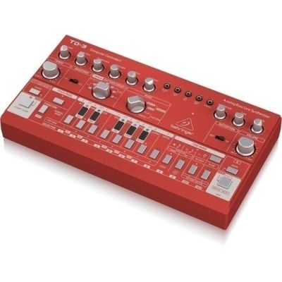 6. Behringer TD-3-RD Synthesizer Analog Synthesizer Red