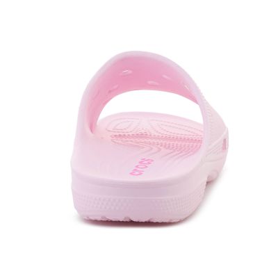 7. CROCS SATURDAY SLIDE IN PINK MILK 213294-6ZW
