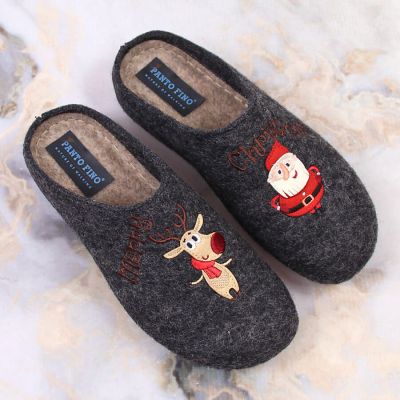 14. Panto Fino Christmas felt slippers W KK267038 INT1798