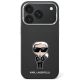 Karl Lagerfeld Smooth Ikonik Sketch MagSafe Case for iPhone 18 Pro / 17 Pro - Black