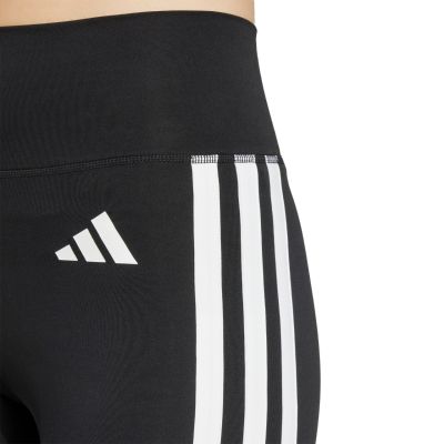 4. adidas Optime Essentials 3-Stripes 7/8 Women's Leggings Black JD6545