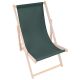 4. CLASSIC GREEN WOODEN DECK CHAIR