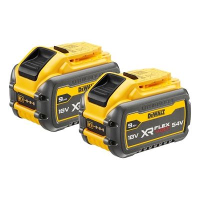 Dewalt DCB547 FLEXVOLT 18/54V 9.0/3.0Ah battery 2 pcs