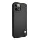 4. BMW Leather Deboss Case for iPhone 12 Pro Max - Black