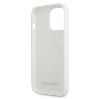 7. Mercedes Silver Stars Pattern Case for iPhone 13 Pro / iPhone 13 - White