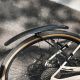 6. Rockbros 28210007001 Universal Adjustable Bicycle Mudguard – Black