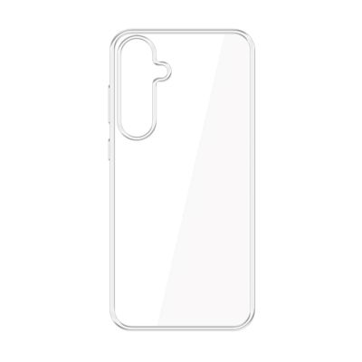 5. 3mk Clear Case for Samsung Galaxy S25 FE - transparent