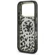 7. Guess Leopard Glitter MagSafe Case for iPhone 17 Pro - Black
