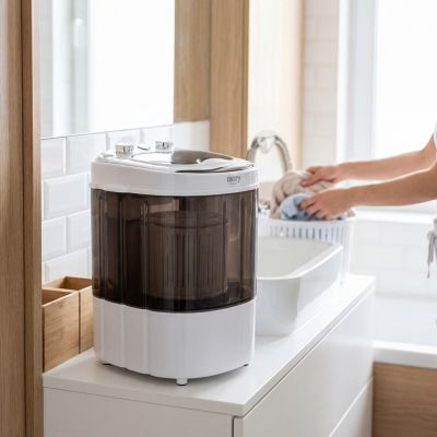 22. CAMRY CR 8054 travel washing machine