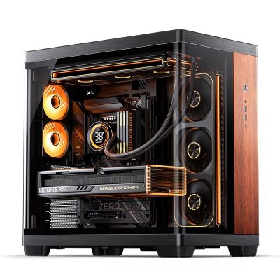 21. Jonsbo TK-4 Wood Tower Black, Wood