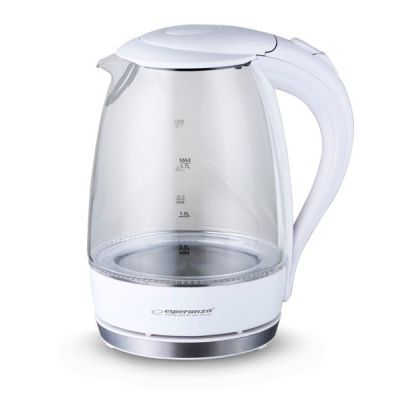 Esperanza Salto Angel EKK011W electric kettle (2200W 1.7l; white)