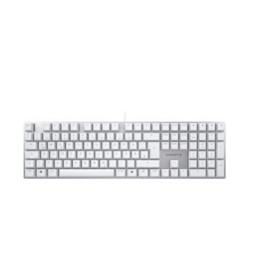 CHERRY KC 200 MX Keyboard Universal USB QWERTZ German Silver, White