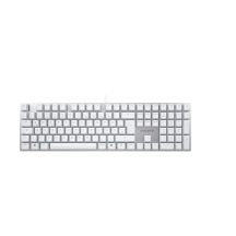 CHERRY KC 200 MX Keyboard Universal USB QWERTZ German Silver, White