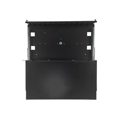 2. Alantec Telescopic fiber optic distribution box 12xSC simplex / 12xLC duplex 19" 1U with mounting accessories (glands, bands) (FOP-1U-12SCS-CP)