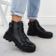 6. Black Women's Ankle Boots Potocki Z25-JE19317