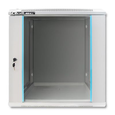 2. 19" Wall-mounted Rack Cabinet 12U 600 x 635 x 450 Gray