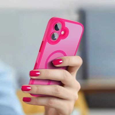 5. Tech-Protect MagMat MagSafe Case for iPhone 16 - Pink