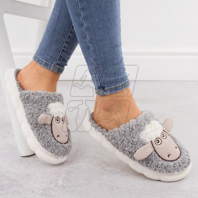 5. Filippo fur slippers with sheep W DK6683 PAW577A