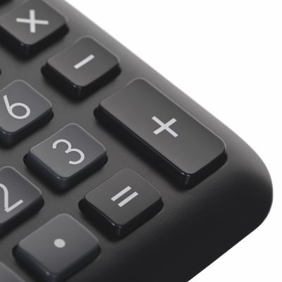 7. Casio MS-8F Office Calculator, 8-digit, 103x147x28.8mm, black