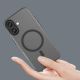 8. Magnetic Abrasive iPhone 17 Case Compatible with MagSafe - Matte Black