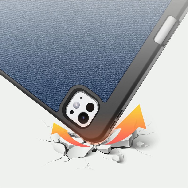 11. Dux Ducis Domo case with flap and smart sleep for Xiaomi Pad 6 / 6 Pro - blue