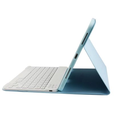 4. Tech-Protect SC Pen + Keyboard Case with Keyboard for iPad 10.9" 2022 - Light Blue