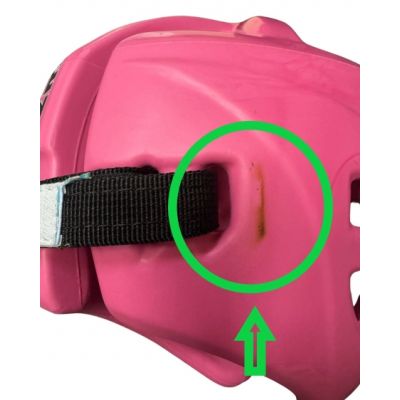 22. KSS-POWER TECH Leather Sparring Boxing Helmet