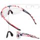 2. Rockbros Cycling Glasses Photochromic with UV Protection and Corrective Insert 14120008002 - USA Pattern - White