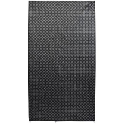 12. TEXTILE WARDROBE 90x45x170CM ORNAMENT 45207