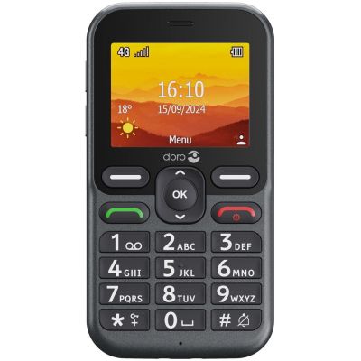 Doro Leva L10 6.1 cm (2.4") 120.7 g Black Functional phone