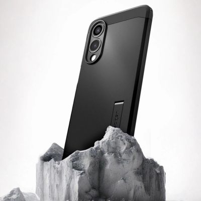 10. Spigen Tough Armor MagSafe case for Samsung Galaxy S25 Edge - black