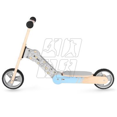 5. Balance bike and children&#39;s scooter 2in1 Spokey WOO-RIDE MULTI 940906 blue