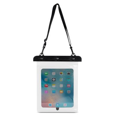 3. Waterproof PVC tablet case - white