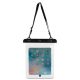 3. Waterproof PVC tablet case - white