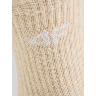 2. Girls’ Long Socks (4-Pack) 4F 4FJRAW26USOCF1010-90S