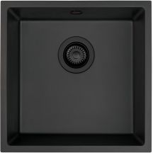 Single-bowl, undermount granite sink