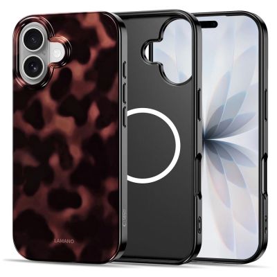 3. Tech-Protect Lamano MagSafe case for iPhone 17 - black and red