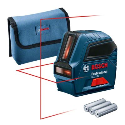 2. Bosch GLL 2-10 Professional Line Level 10 m 630-650 nm