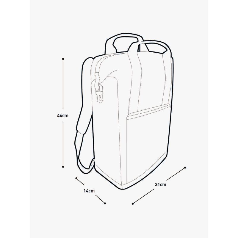 6. EVOC Tote Backpack 18 violet - black