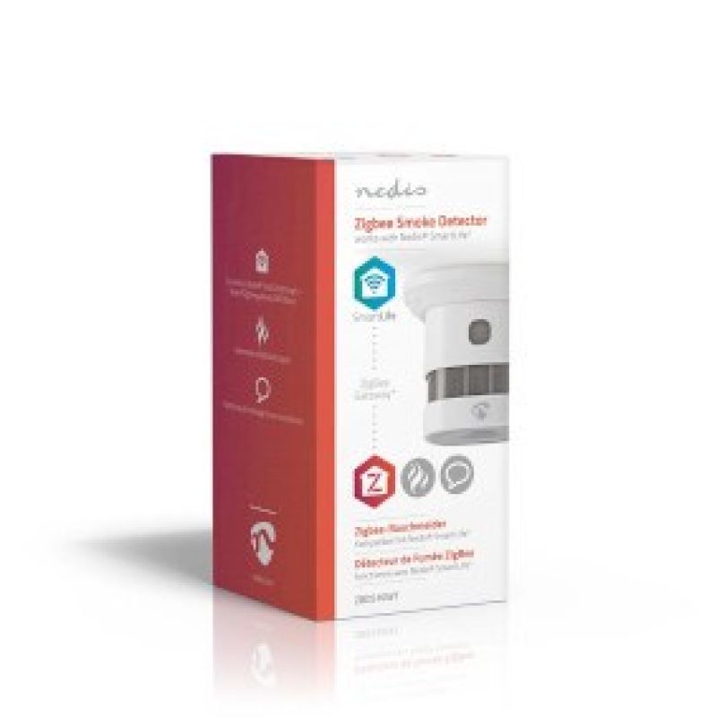9. Nedis SmartLife ZBDS10WT Smoke Detector