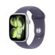 Apple Watch Series 11 (2025) GPS 46mm Silver Aluminum Case with Sport Band M/L - Purple Fog